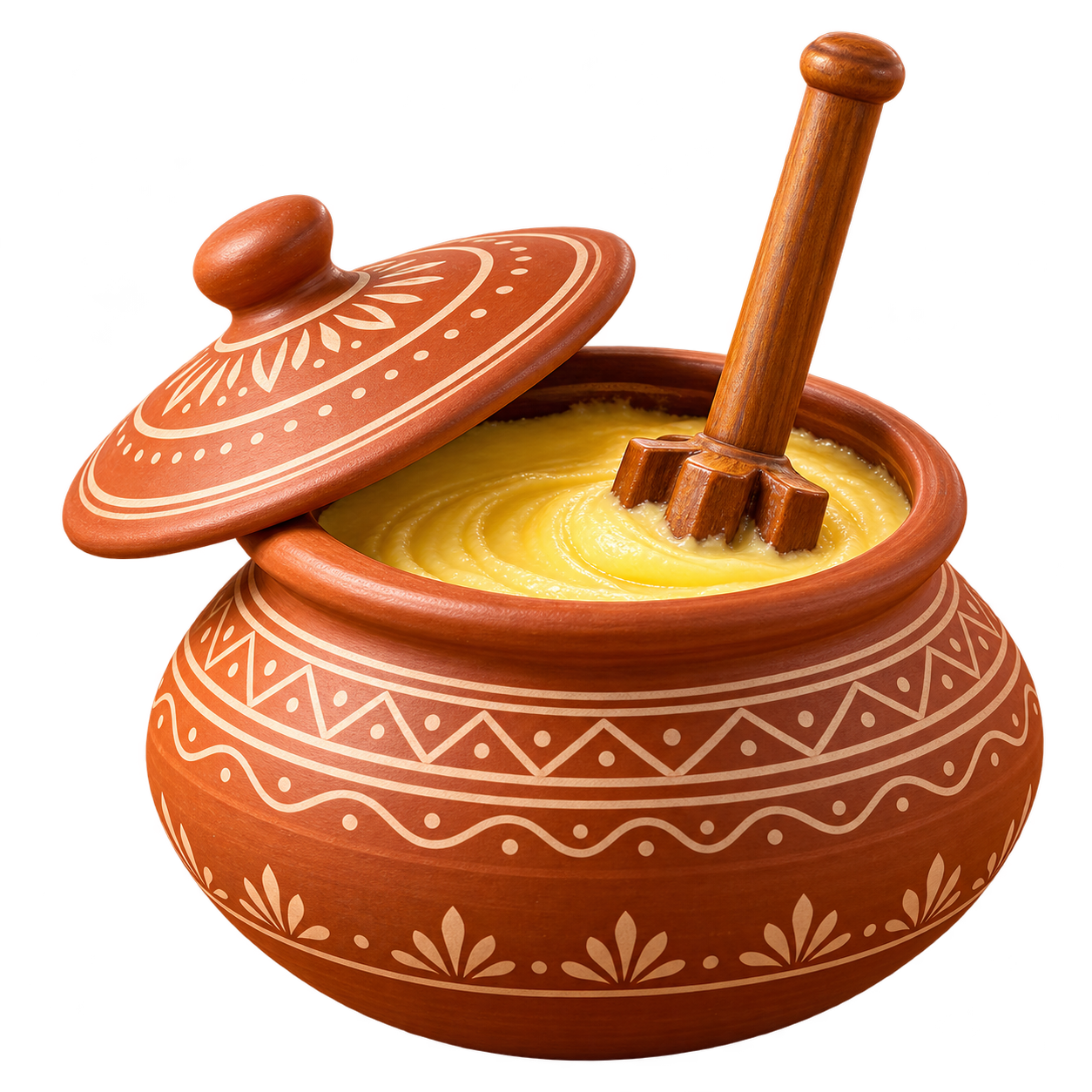 Traditional Bilona churning